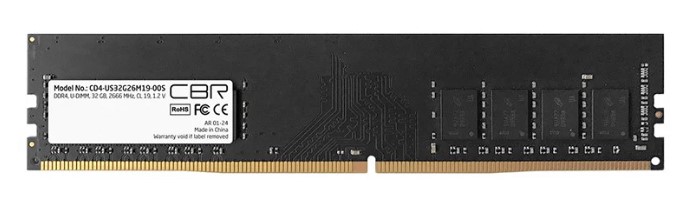 

Модуль памяти DDR4 32GB Micron CD4-US32G26M19-00S PC4-21300 2666MHz CL19 1.2V, CD4-US32G26M19-00S