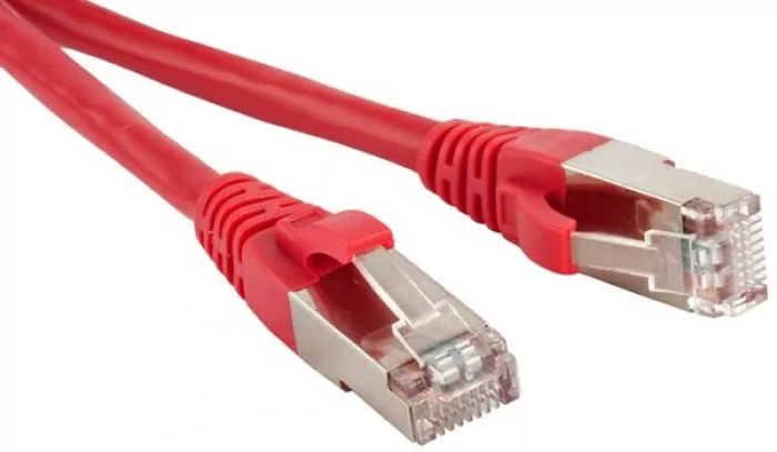 Hyperline PC-LPM-STP-RJ45-RJ45-C5e-1M-LSZH-RD