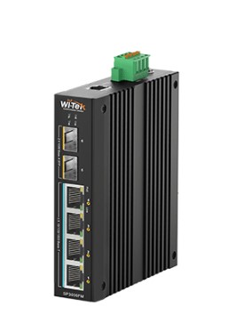 

Коммутатор неуправляемый Wi-Tek SP3006FM промышленный настраиваемый PoE, 4GE+2SFP, SP3006FM