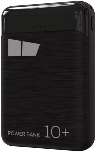 Аккумулятор внешний универсальный More Choice PB32-10 10000mAh 2USB 2.1A Black, цвет черный PB32-10 Black - фото 1