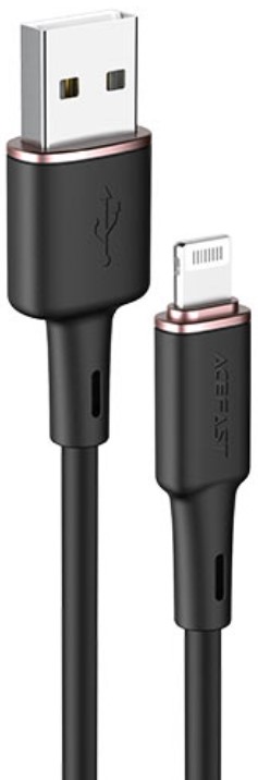 

Кабель ACEFAST C2-02 USB Type-A/Lightning для подзарядки/передачи данных, чёрный, C2-02