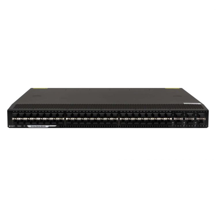 

Коммутатор управляемый Orion Beta B54Q уровня 3, 48x 1/10GE SFP+, 6x 40GE QSFP+, 2x Hot Swap БП 100-240VAC, Beta B54Q