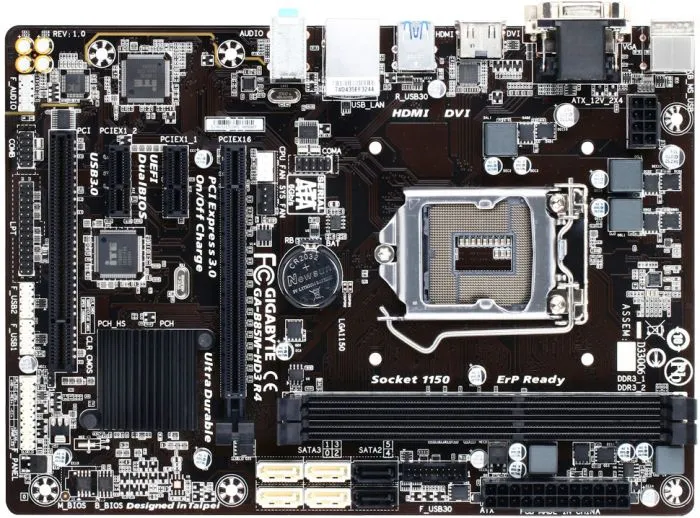 фото GIGABYTE GA-B85M-HD3 R4