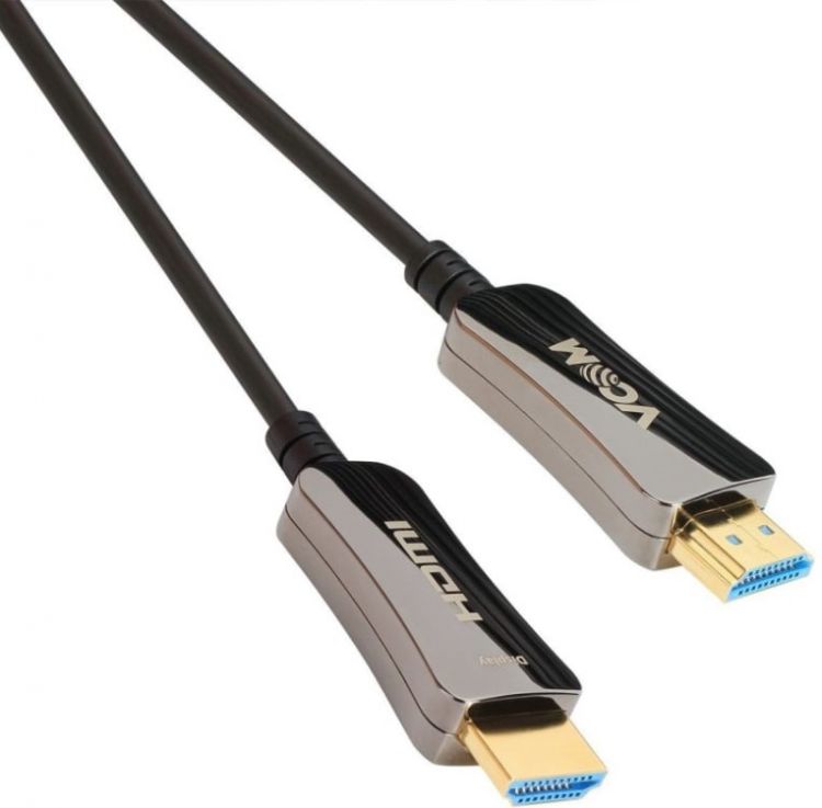 

Кабель интерфейсный HDMI-HDMI VCOM D3742A-15M активный оптический 19M/M,ver. 2.0, 4K@60 Hz 15m, D3742A-15M