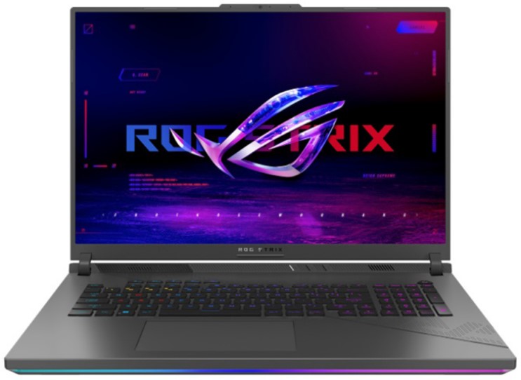 Ноутбук ASUS ROG Strix G18 2024 G814JIR-N6048 i9-14900HX/16GB/1TB SSD/RTX 4070 8GB/18" WQXGA IPS/WiFi/BT/cam/noOS/eclipse gray