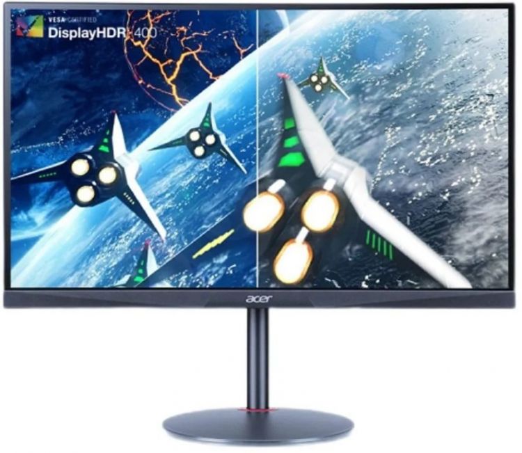 Монитор 27" Acer Nitro XR272UPbmiipruzx UM.HX2EE.P21 2560x1440, IPS, LED, 1ms, 16:9, 400cd, 170Hz, 178°/178°, 2*HDMI, M/M, HAS, Pivot, FreeSync, DP, 4