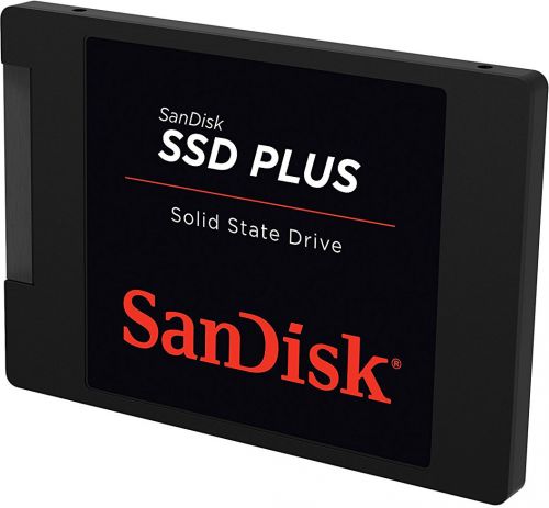 Накопитель SSD 2.5'' SanDisk SDSSDA-120G-G27 Plus 120GB 3D TLC SATA 6Gb/s 530/310MB/s MTBF 1.75M - фото 3