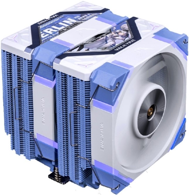 

Кулер Valkyrie DL125 Merlin LGA115x/2011/1200/1700/AM4/AM5 (260W TDP, 2*120mm, 800-1850rpm, 80CFM, 29dBa), DL125 Merlin