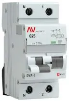 фото EKF rcbo6-1pn-25C-30-ac-av