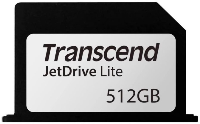 

Карта памяти Transcend TS512GJDL330 JetDrive Lite 330 для Apple MacBook, TS512GJDL330