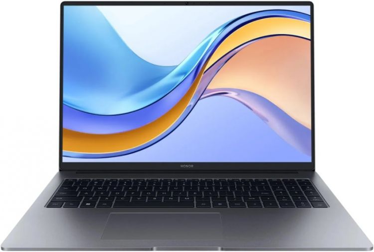 Ноутбук Honor MagicBook X16 2024 5301AHHP i5 12450H/8GB/512GB SSD/UHD Graphics/16 WQXGA IPS/WiFi/BT/Cam/NoOS/grey