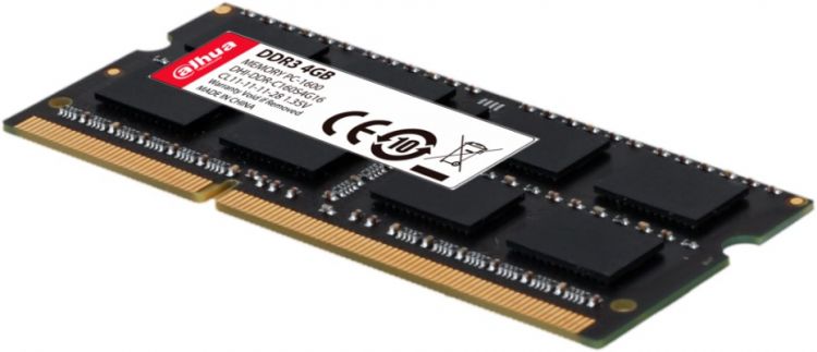 Модуль памяти SODIMM DDR3 4GB Dahua DHI-DDR-C160S4G16 PC3-12800 1600MHz CL11 1.35V