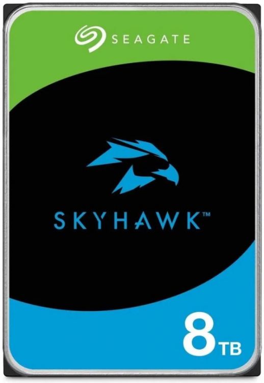 

Жесткий диск 8TB SATA 6Gb/s Seagate ST8000VX010 Skyhawk 3.5" 7200rpm 256MB, ST8000VX010