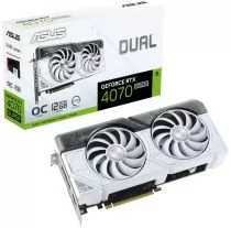 ASUS GeForce RTX 4070 SUPER (DUAL-RTX4070S-O12G-WHITE)