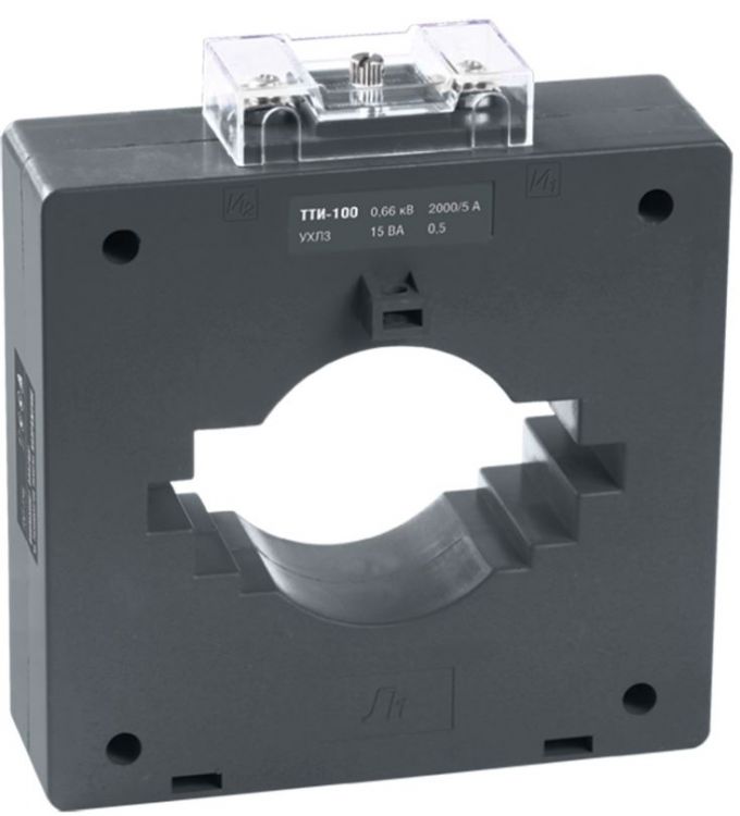 

Трансформатор тока IEK ITT60-2-15-2000 ТТИ-100 2000/5А 15ВА 0,5, ITT60-2-15-2000