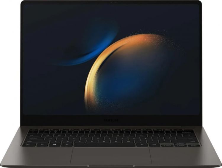 Ноутбук Samsung Galaxy Book 3 Pro NP940XFG-KC5IN i7 1360P/16GB/1TB SSD/Iris Xe graphics/14 3K AMOLED/английская клавиатура/Win11Home/темно-серый ноутбук huawei matebook 16s curief w7611t 16gb 1tb английская арабская клавиатура космический серый