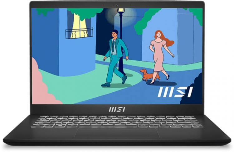 Ноутбук MSI Modern 14 C7M-048US 9S7-14JK12-048 Ryzen 7 7730U/16GB/512GB SSD/Iris Xe graphics/14" IPS FHD/WiFi/BT/cam/Win11Home/black