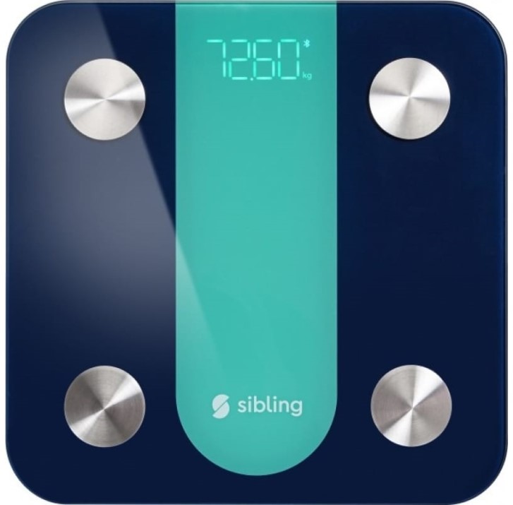 Весы Sibling Powerspace-SB умные синие - фото 1
