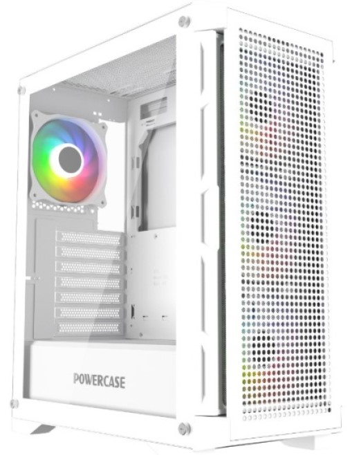 

Корпус ATX Powercase Ultimate White CUW-A4 без БП, окно из закаленного стекла, ARGB, USB 3.0, 2*USB2.0, audio, Ultimate White