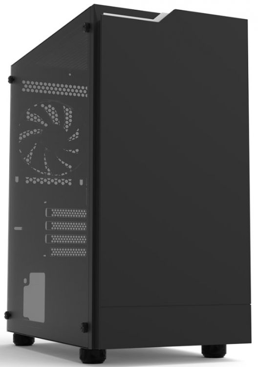 Корпус mATX Zalman T4 PLUS черный, панель из закаленного стекла, USB2.0, 2*USB3.0, audio