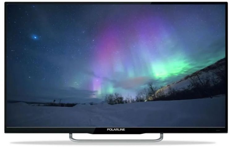 Телевизор POLARLINE 32PL54TC-SM LED 32" черный/серебристый HD 50Hz DVB-T DVB-T2 DVB-C USB WiFi Smart TV (RUS)