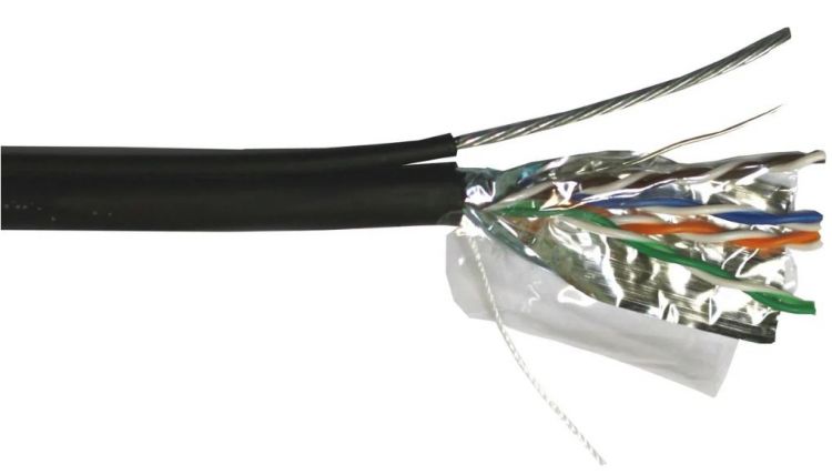 

Кабель витая пара F/UTP 5e кат. 4 пары Lanmaster LAN-5EFTP-OUT 24AWG(0.51 мм), медь, одножильный (solid), внешний, PE, чёрный, уп/305м, LAN-5EFTP-OUT