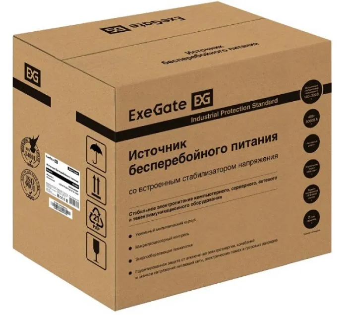 Exegate SineTower SZ-5000.LCD.AVR.2SH.1C13.T.RJ.USB