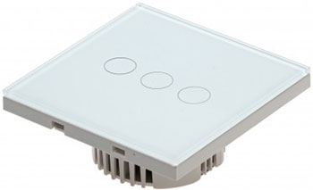 Выключатель Sibling Powerlite-WS3W0 (белый) без 0 3 кнопочный