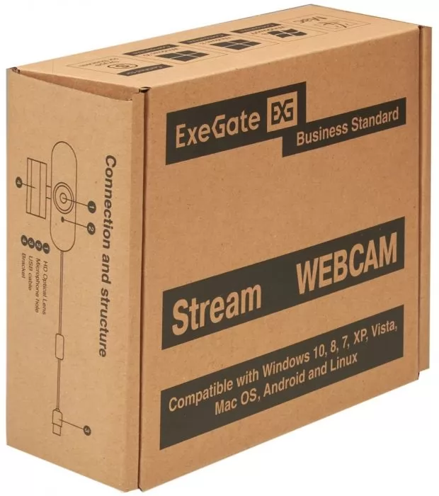 Exegate Stream C940 Wide 2K T-Tripod