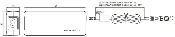 Mean Well GSM120B12-R7B