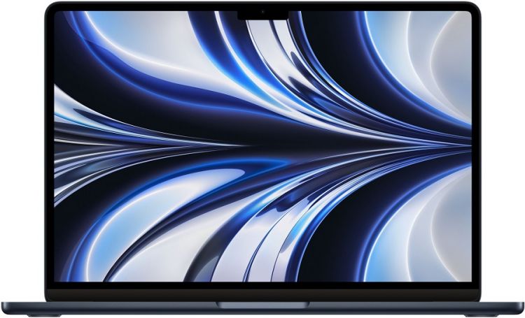 цена Ноутбук 13.6'' Apple MacBook Air (2022) M2 8C CPU, 8C GPU, 8GB, 256GB, Midnight, русская клавиатура (гравировка)