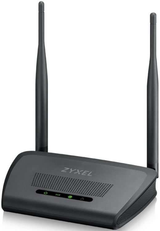 Роутер WiFi ZYXEL NBG-418NV2-EU0101F 802.11b/g/n (300 Мбит/с), 1xWAN, 4xLAN цена и фото