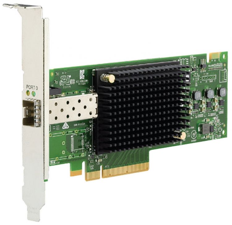 

Сетевой адаптер Broadcom LPE31000-M6 Emulex Gen 6 (16GFC), 1-port, 16Gb/s, PCIe Gen3 x8, LC MMF 100m, трансивер установлен, Upgradable to 32GFC (01131, LPE31000-M6