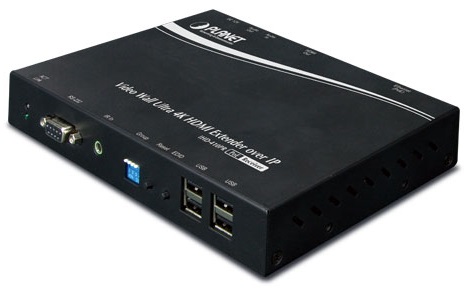 

Удлинитель Planet IHD-410PR Video Wall Ultra 4K HDMI/USB Extender Receiver over IP with PoE, IHD-410PR