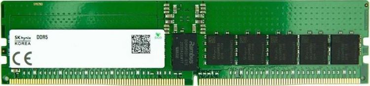 

Модуль памяти DDR5 16GB Hynix original HMCG78AEBRA107N PC5-38400 4800MHz ECC Reg 1.1v OEM, HMCG78AEBRA107N