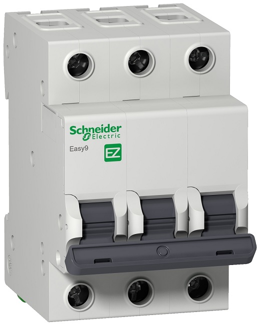 

Автоматический выключатель Schneider Electric EZ9F14350 Easy9 - 3P, тип хар-ки B, 50 А, 400 В AC, 4.5кА, EZ9F14350