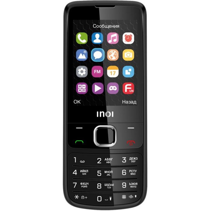 цена Мобильный телефон INOI 243 Black
