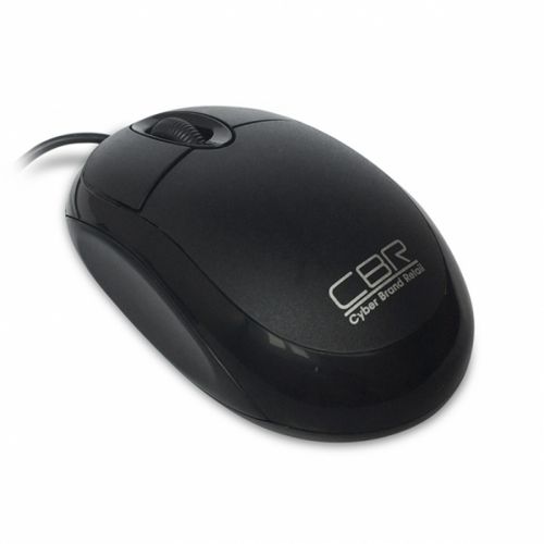 Мышь CBR CM 102 black, 1200dpi, 1,3м, USB