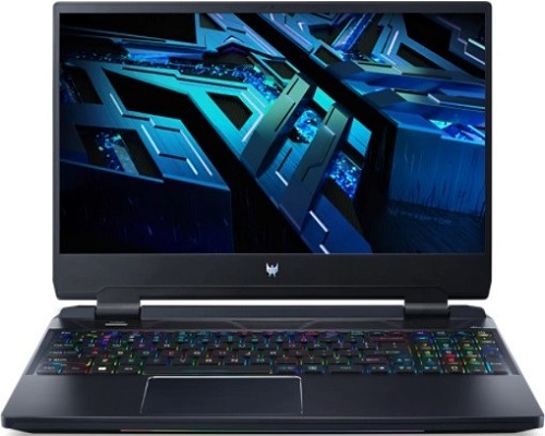 

Ноутбук Acer Predator PH315-55-95UQ NH.QFTCN.003 i9-12900H/16GB/512GB SSD/15.6" QHD IPS/RTX 3070Ti 8GB/noDVD/cam/BT/WiFi/Win11Home/black, Predator PH315-55-95UQ