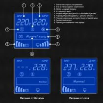 Exegate SineTower SN-1000.LCD.AVR.2SH.1C13.USB