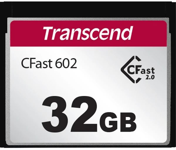 

Промышленная карта памяти Cfast 2.0 32Gb Transcend TS32GCFX602I, TS32GCFX602I