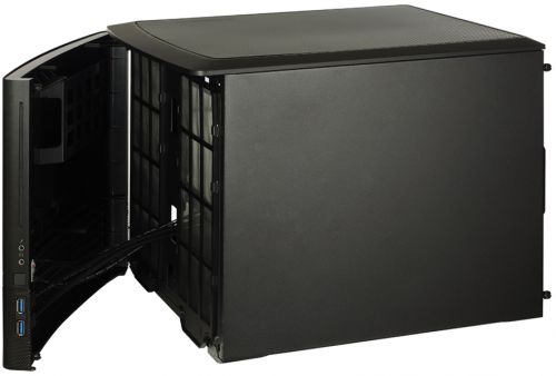 Корпус mATX Fractal Design Node 804 черный с окном, без БП FD-CA-NODE-804-BL-W - фото 7