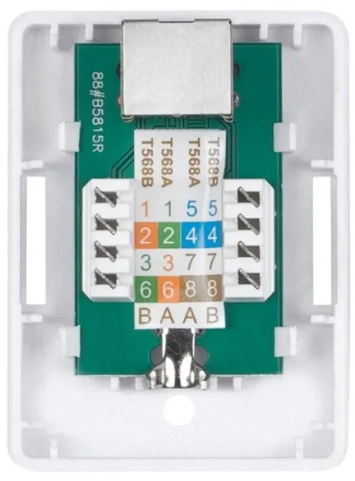 Cabcoil CC-RJ45-C6-SH-WH-1