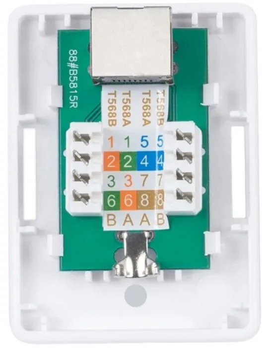 Cabcoil CC-RJ45-C5-SH-WH-1