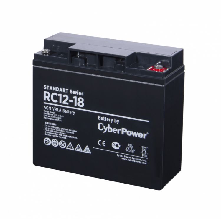 цена Батарея для ИБП CyberPower RC 12-18 12V 18 Ah