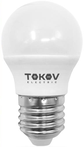 

Лампа светодиодная TOKOV ELECTRIC TKE-G45-E27-7-3K 7Вт G45 3000К Е27 176-264В, TKE-G45-E27-7-3K