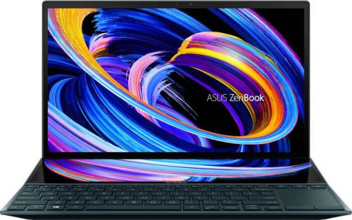 Ноутбук ASUS Zenbook Duo 14 UX482EGR-HY370W 90NB0S51-M002T0 i7-1195G7/16GB/1TB SSD/MX450 2GB/14" FHD IPS/touch/noDVD/cam/WiFi/BT/Win11Home/blue
