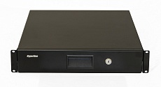 Ящик Hyperline TDR3-2U-460-RAL9004 для документов 2U, 88х483х460мм, цвет черный (RAL 9004)