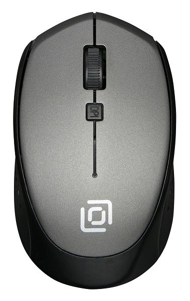 

Мышь Wireless Oklick 488MW серый/черный 1600dpi USB (3but), 488MW