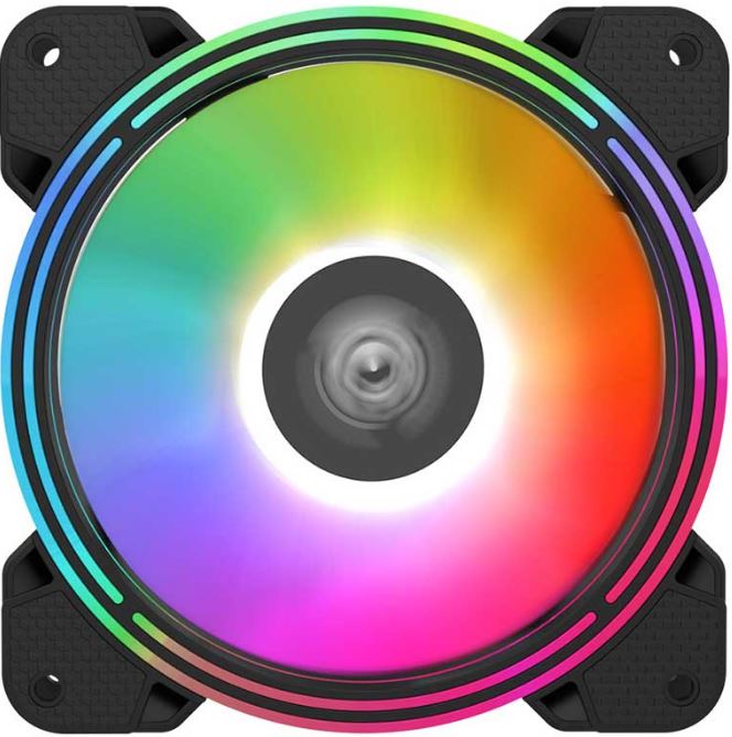 

Вентилятор для корпуса ALSEYE Halo 4.0 120x120x25mm, 800-2000rpm, 42,5CFM, 35dBa, RGB, 4-pin, black, (3-pack), Halo 4.0